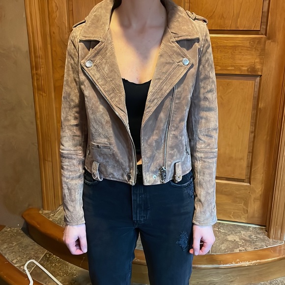 Blank NYC Suede Leather Jacket - Picture 3 of 4